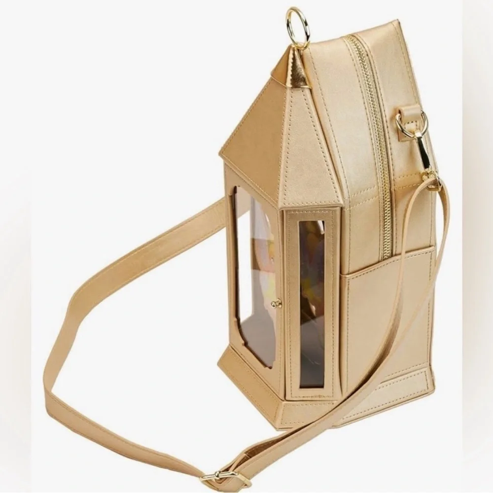 Tinker Bell Figural Lantern shaped purse by loungefly . A fun Disney accessory